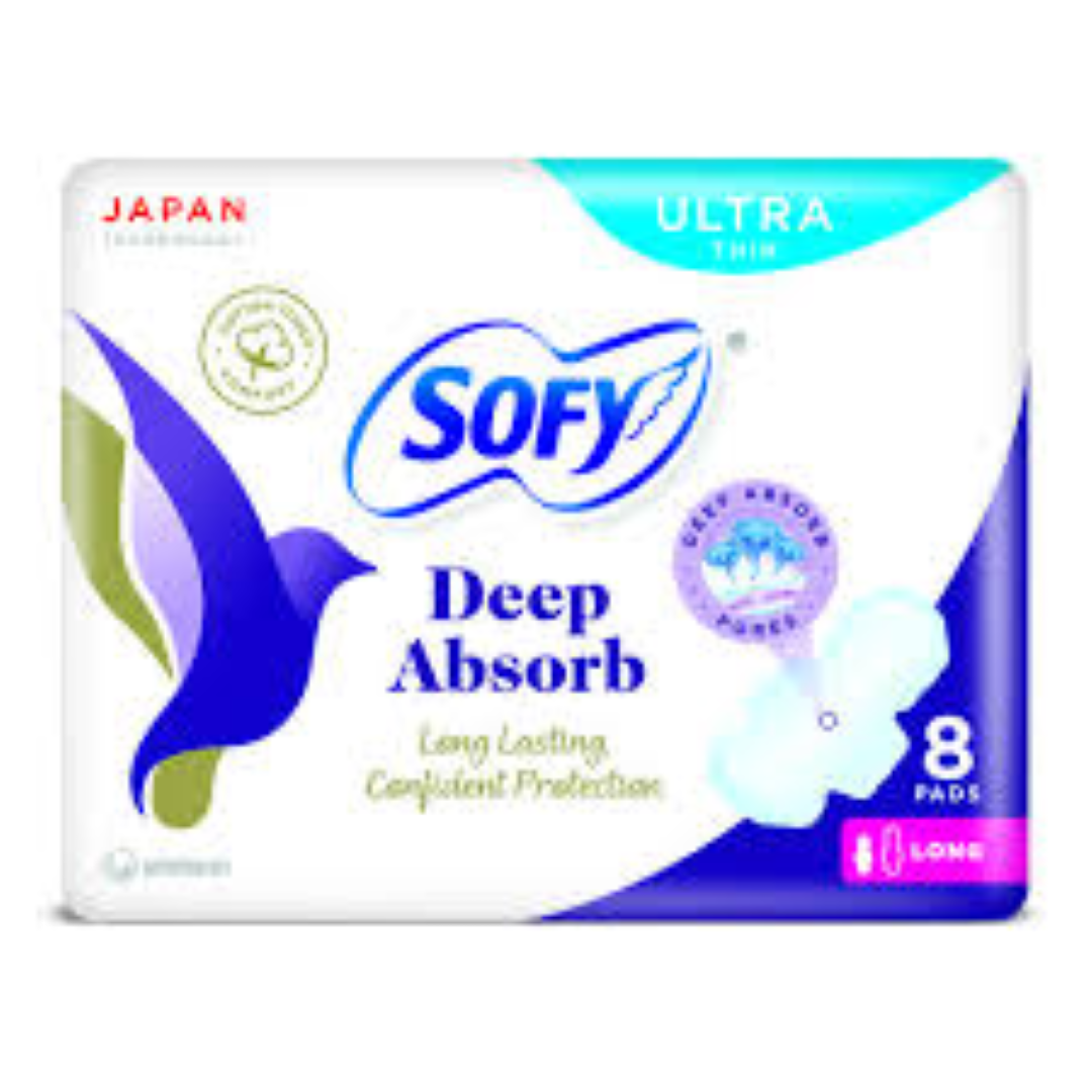 SOFY DEEP ABSORB ULTRA THIN LONG 8S